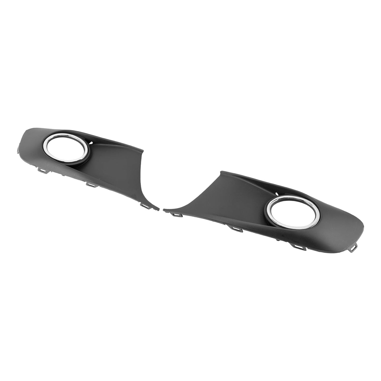 Copri-fari fendinebbia e griglia cromati per Volkswagen VW Caddy Touran 2011-2015, 2 pezzi