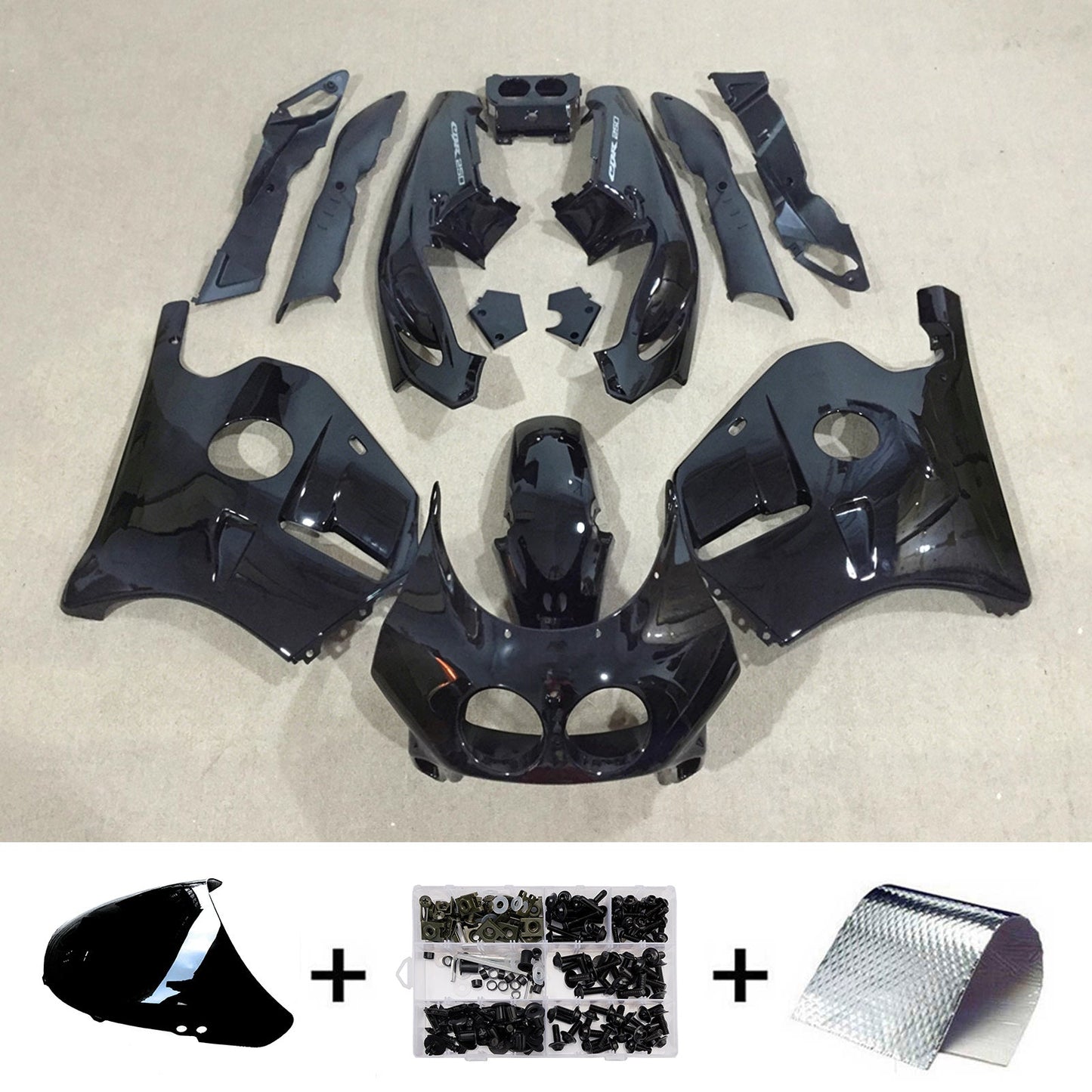 Kit di carene in plastica ABS stampate a iniezione per Honda CBR250RR MC22 1990-1998