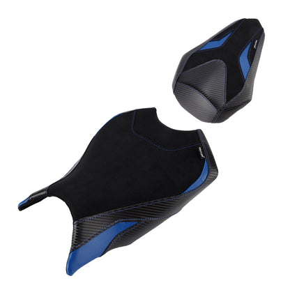 Kit cuscini passeggero Raider anteriori e posteriori blu per Honda CBR250RR 2017-2024 2023