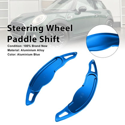 Leve del cambio al volante per Mini F54 F55 F56 F57 in alluminio blu