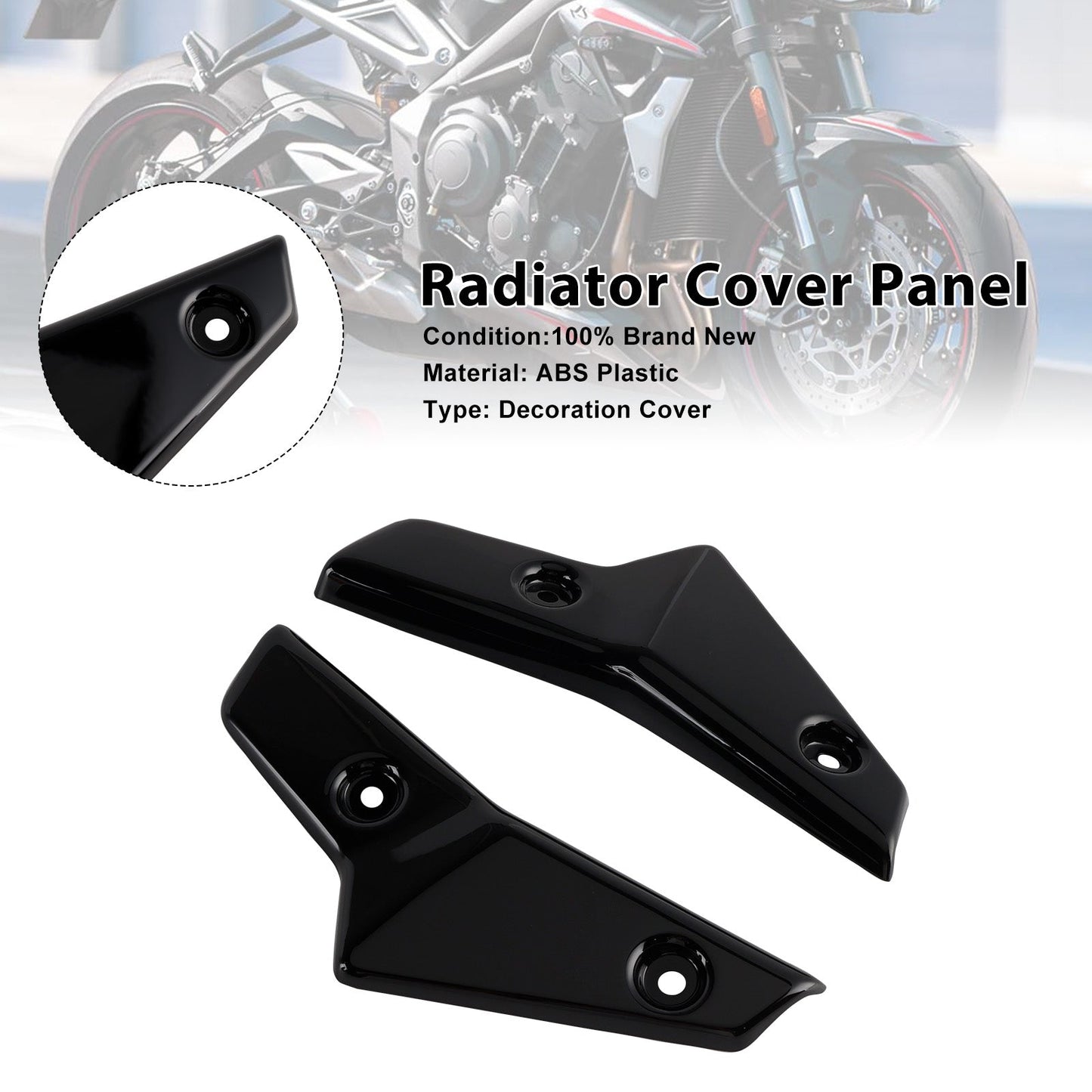 Pannelli carenatura laterali radiatore Street Triple 765 R/RS 2020-2022