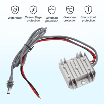 Mini convertitore di potenza step-up con cavo di alimentazione CC da 12 V/24 V a 30 V 3,5 A 105 W
