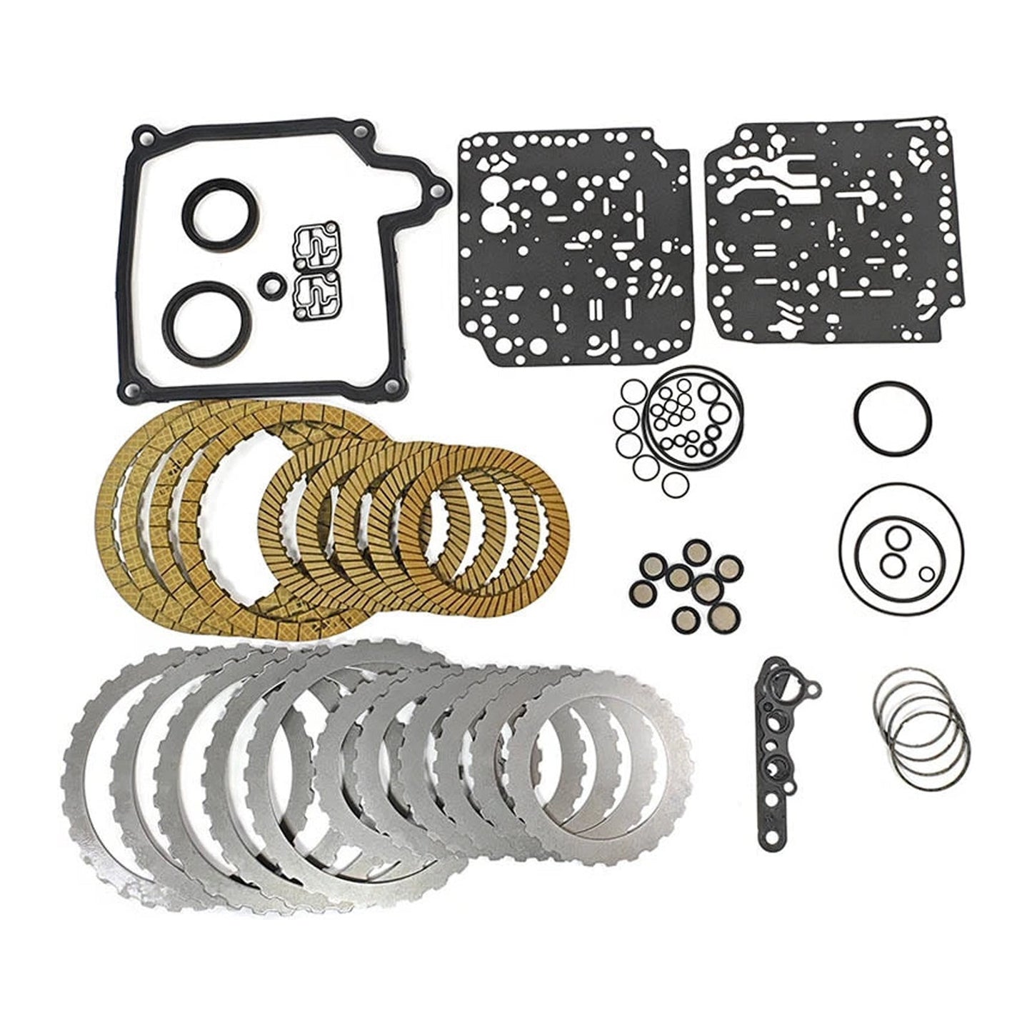 Kit di revisione della trasmissione principale VW COLF/GOLF PLUS/GTI L4 1.4L 1.9L 2.0L /V6 3.2L 2004-2014, dischi frizione 02E DQ250 T19800A