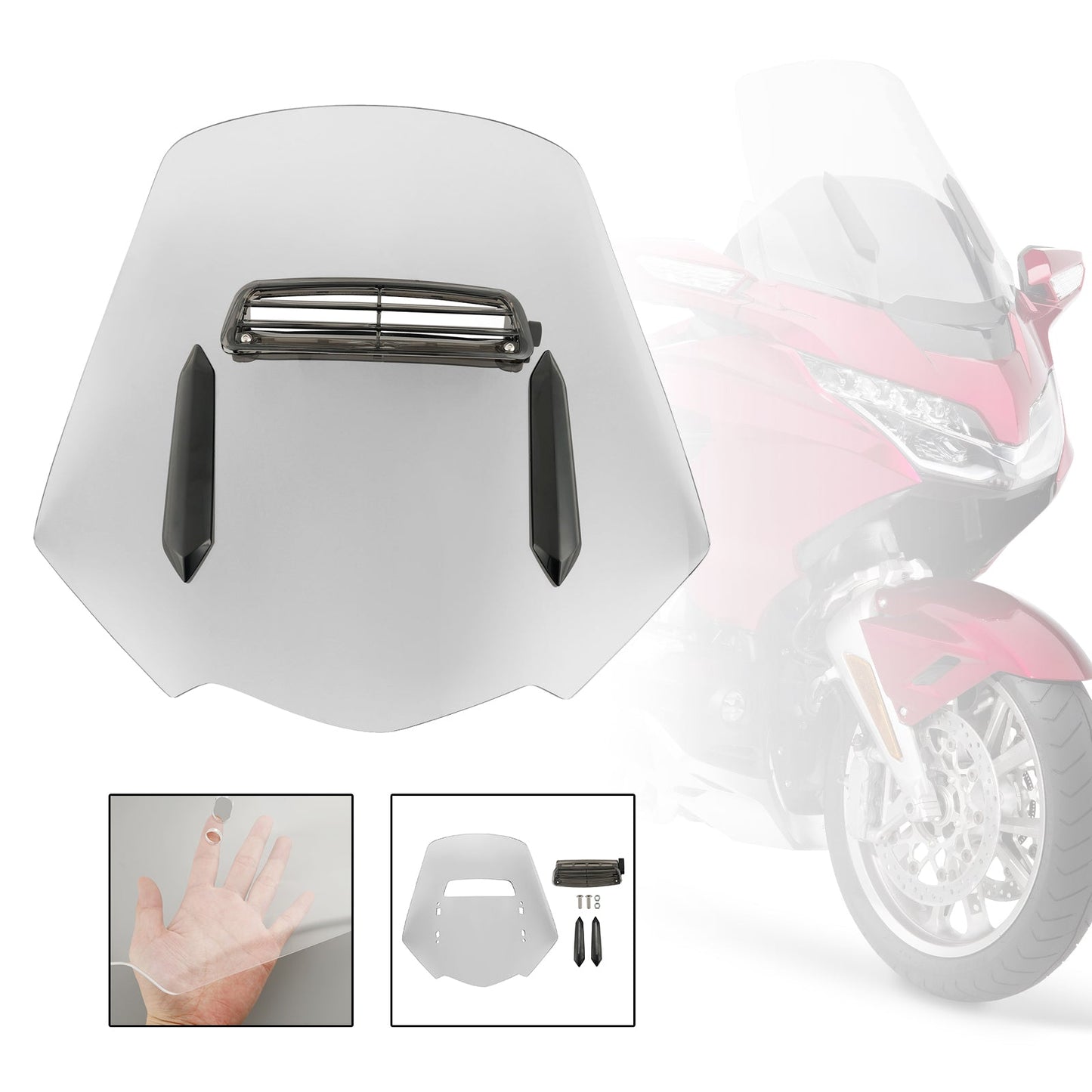 Parabrezza per parabrezza HONDA Gold Wing GL1800 2018-2023