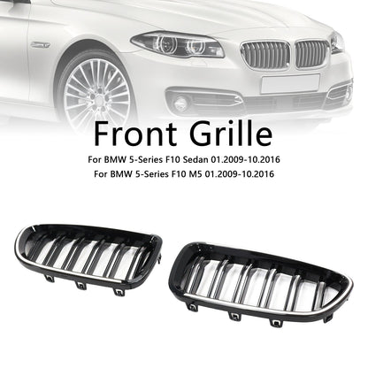 11.2009-02.2017 BMW Serie 5 F11 Touring Griglia paraurti a rene Griglia Nero lucido 51137203203 51137203204