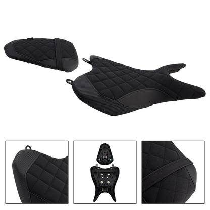 2025 - Per Yamaha Yzf-R3 2025 - Mt-03 Cuscino posteriore per sedile conducente e passeggero, nero