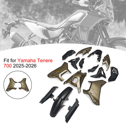Kit di carene stampate a iniezione per Yamaha Tenere 700 T700S 2025-2026