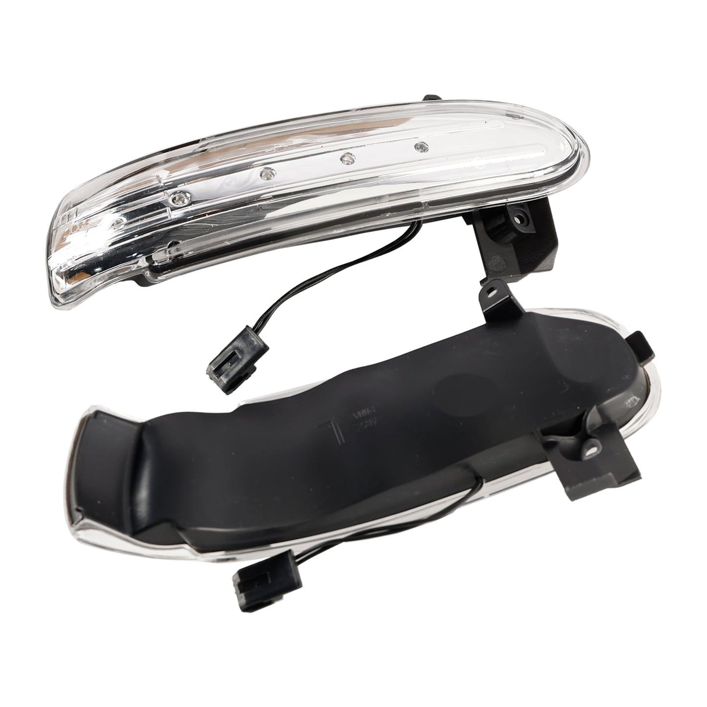 Luce di direzione a LED sequenziale trasparente per specchietto laterale per Mercedes-Benz SLK