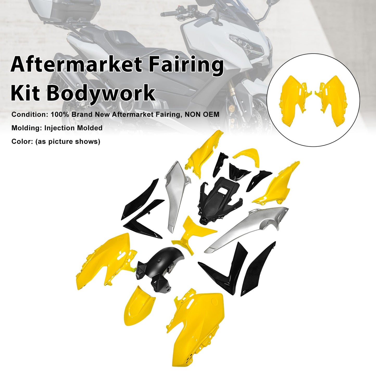 Kit di carene iniettate per Yamaha TMAX560 2025-2026