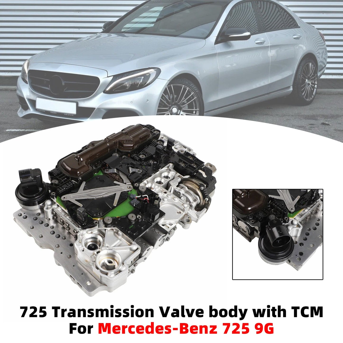 2017-2019 Per Mercedes-Benz GLS X166 (tutti i modelli tranne AMG) 725 Corpo valvole trasmissione con TCM A7252709011