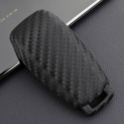 Custodia in silicone e pelle per chiave auto con fibbia per Mercedes-Benz E