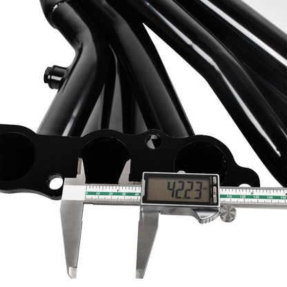 Collettore di scarico in acciaio inossidabile per Lexus IS300 2001-2005 3.0L, nero
