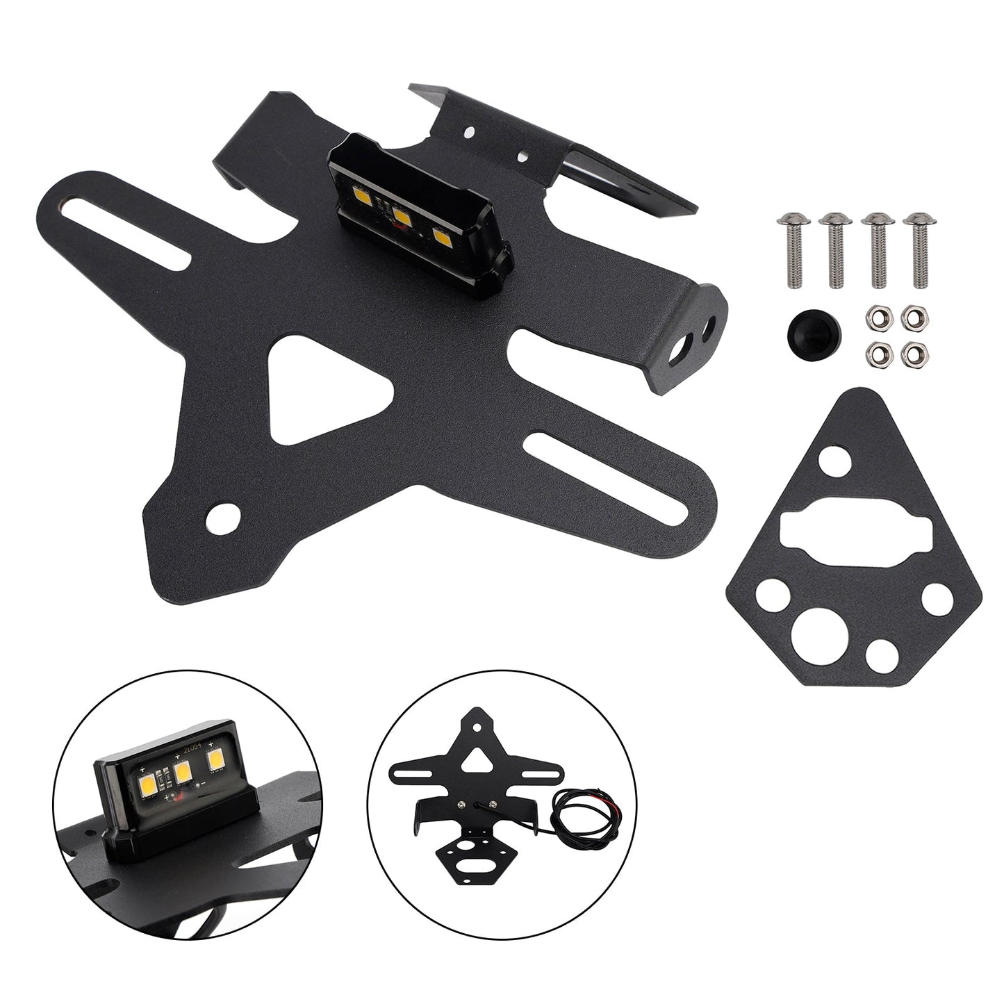 Supporto per telaio porta targa adatto per Street Triple 765 R/RS 2020-2025