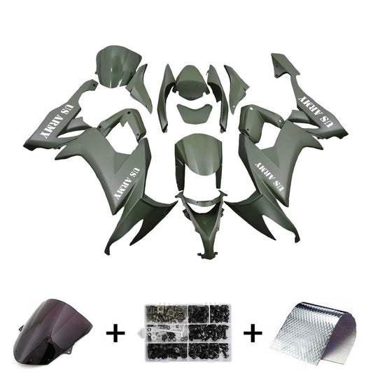 Kit carenatura iniezione in plastica ABS adatto per Kawasaki ZX10R 2008-2010