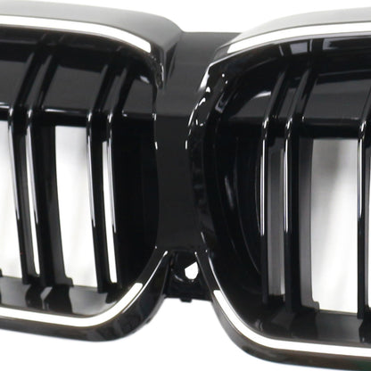 Griglia a doppio rene nera BMW Serie 3 G20 2019-2022 51138072085
