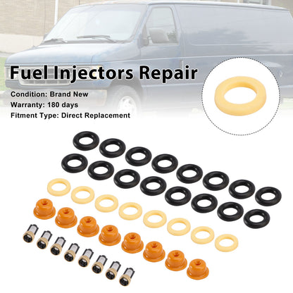 Guarnizione O-ring per iniettore di carburante 280150947 compatibile con Ford F-250 F-350 7.5L V8 1995-1997