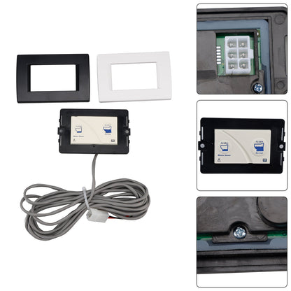 36387 Interruttore a parete per WC Tecma RV Silence Plus - Interruttore a parete a 2 pulsanti