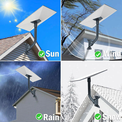 Kit di montaggio regolabile Starlink Gen 3 Mount 360° V3 per tetto, parete esterna