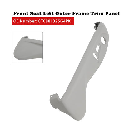 Pannello di rivestimento esterno del sedile anteriore sinistro 8T0881325G4PK per Audi A4 A5 A6 A7