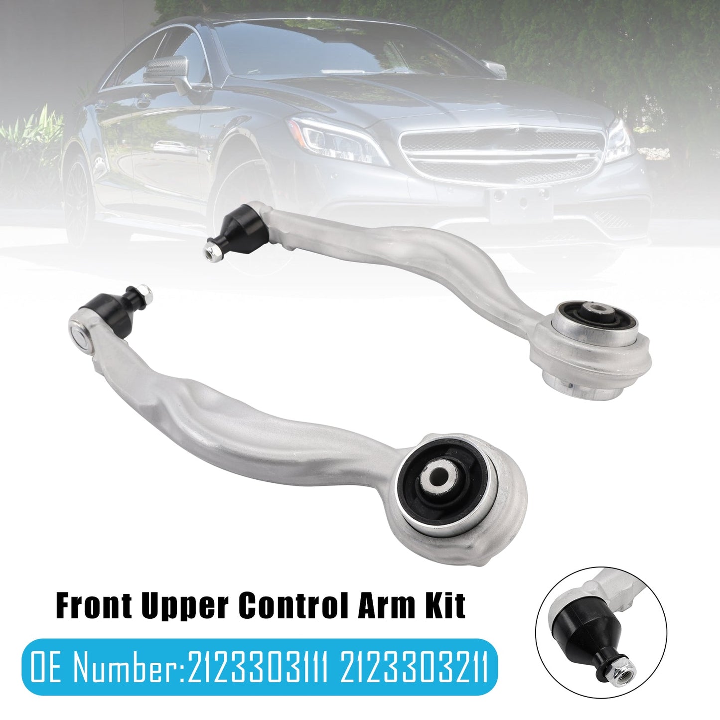 Kit braccio oscillante superiore anteriore Mercedes Benz CLS63 AMG 2014 2123303111 2123303211