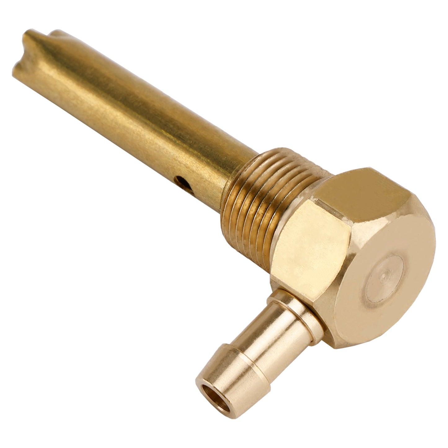 2 tubi flessibili da 5/16"" ID per sfiato serbatoio carburante filettatura 3/8""-18NPTF per serbatoi piccoli e grandi