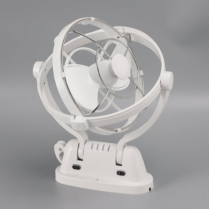 Ventola a basso consumo con rilevamento automatico 12V/24V per barche e camper, colore bianco