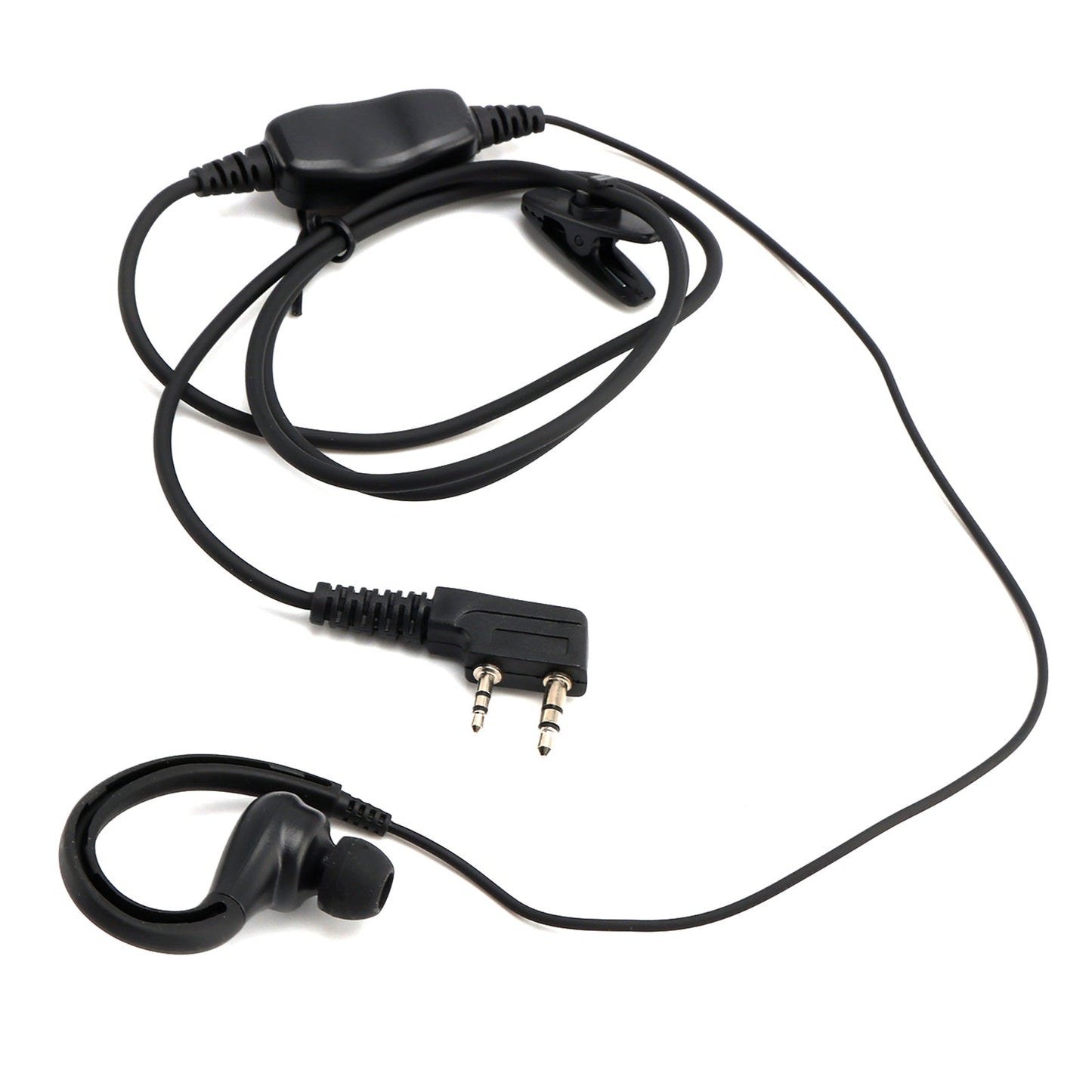 Cuffie con gancio auricolare bicolore K-029 636 per TK-220 TH-F6 RPV516A KG-UVD1P TG-2AT