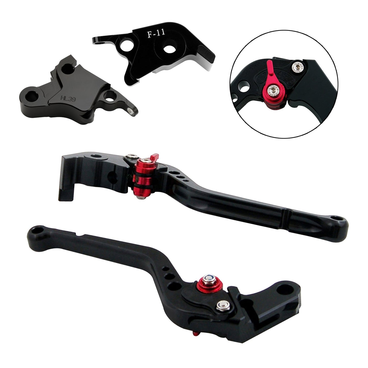 Leva frizione freno lunga adatta per CFMOTO 700CL-X Sport 2021-2024