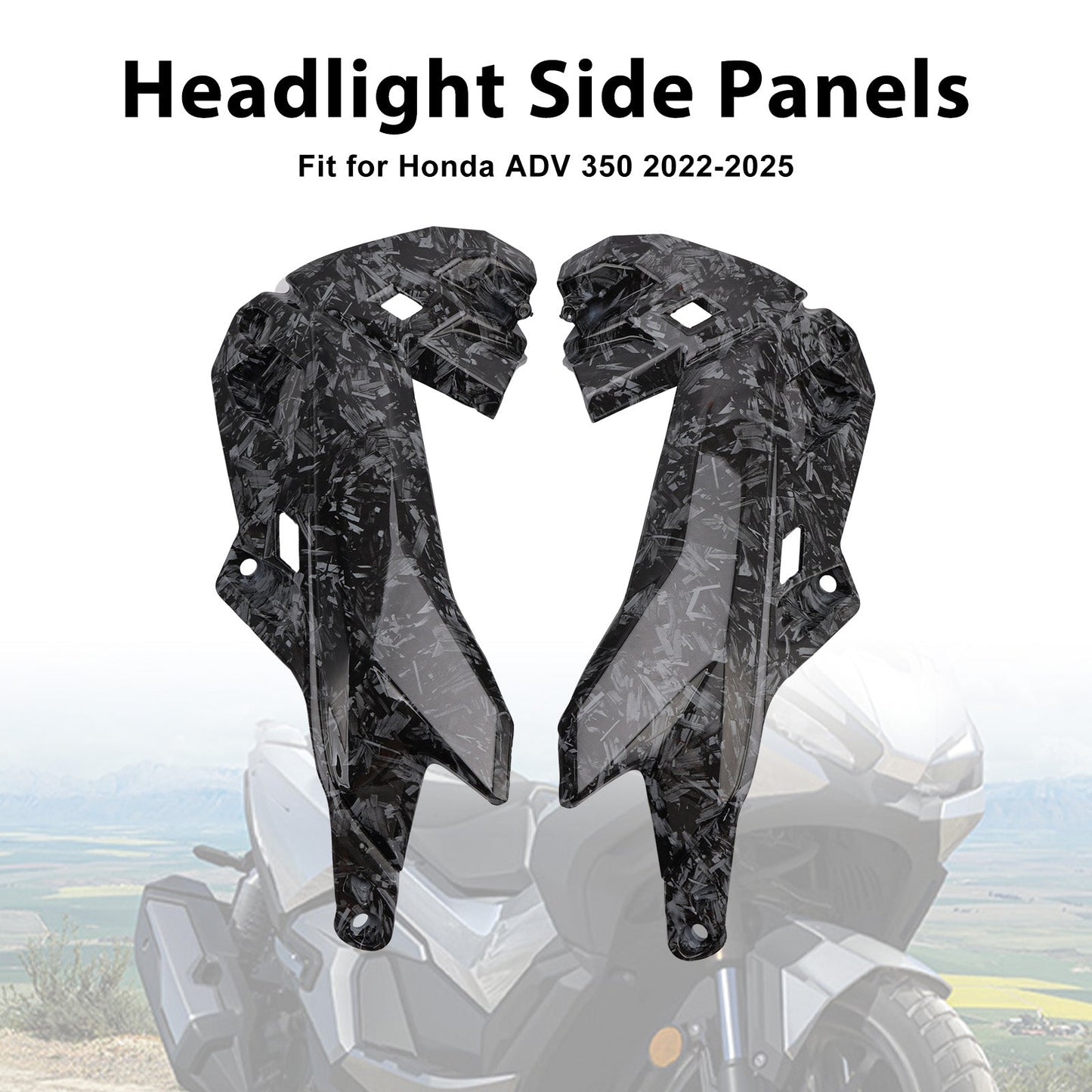 Carenatura dei pannelli laterali del faro Honda ADV 350 2022-2025