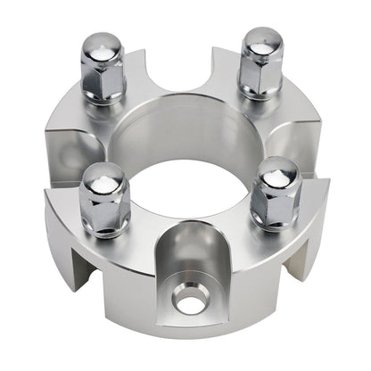 Kit distanziali per ruote Yamaha Club Car Ezgo da 2"" con cavo per carrelli da golf, dadi ruota argento