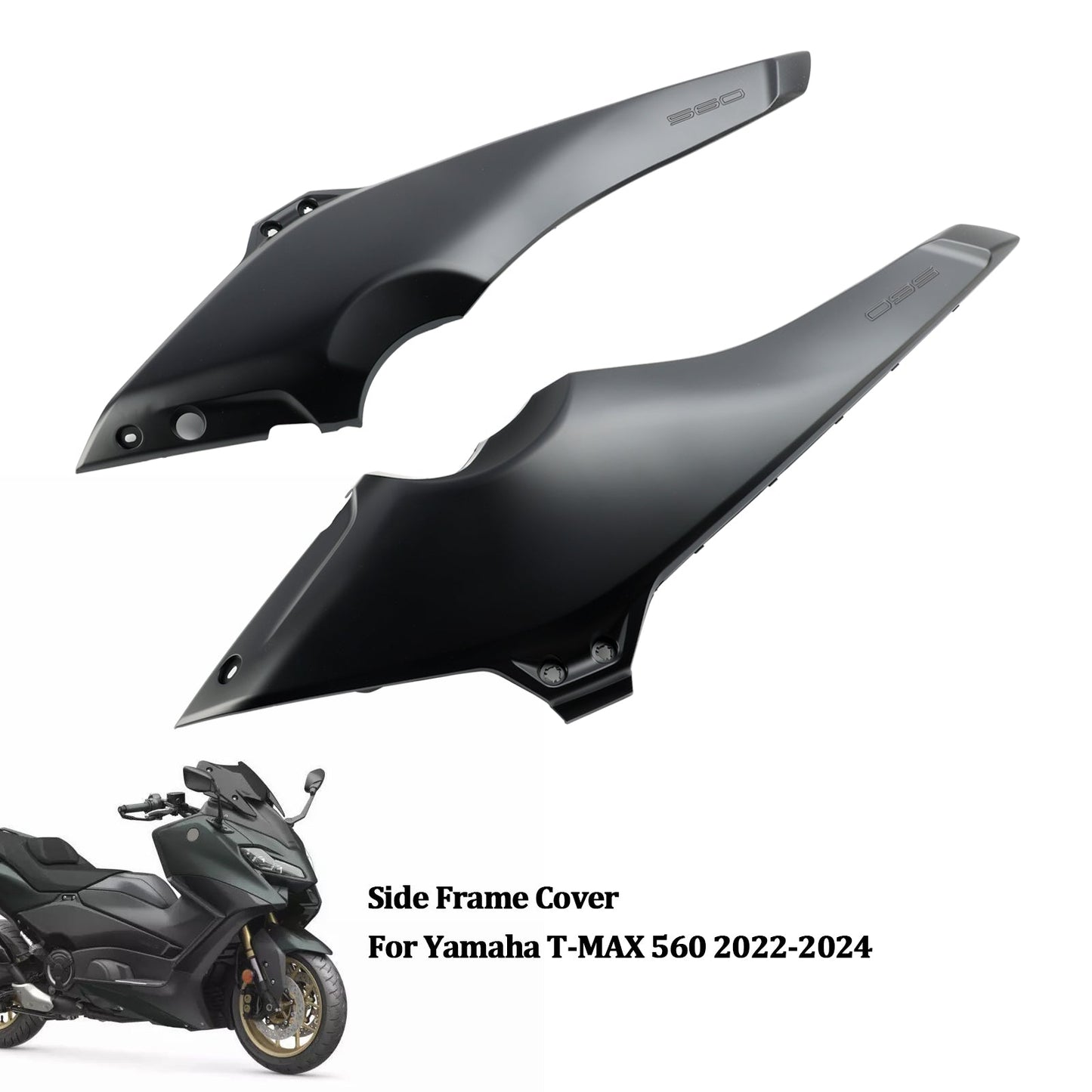 Pannelli di copertura del telaio laterale Carenature per Yamaha T-MAX 560 2022-2024