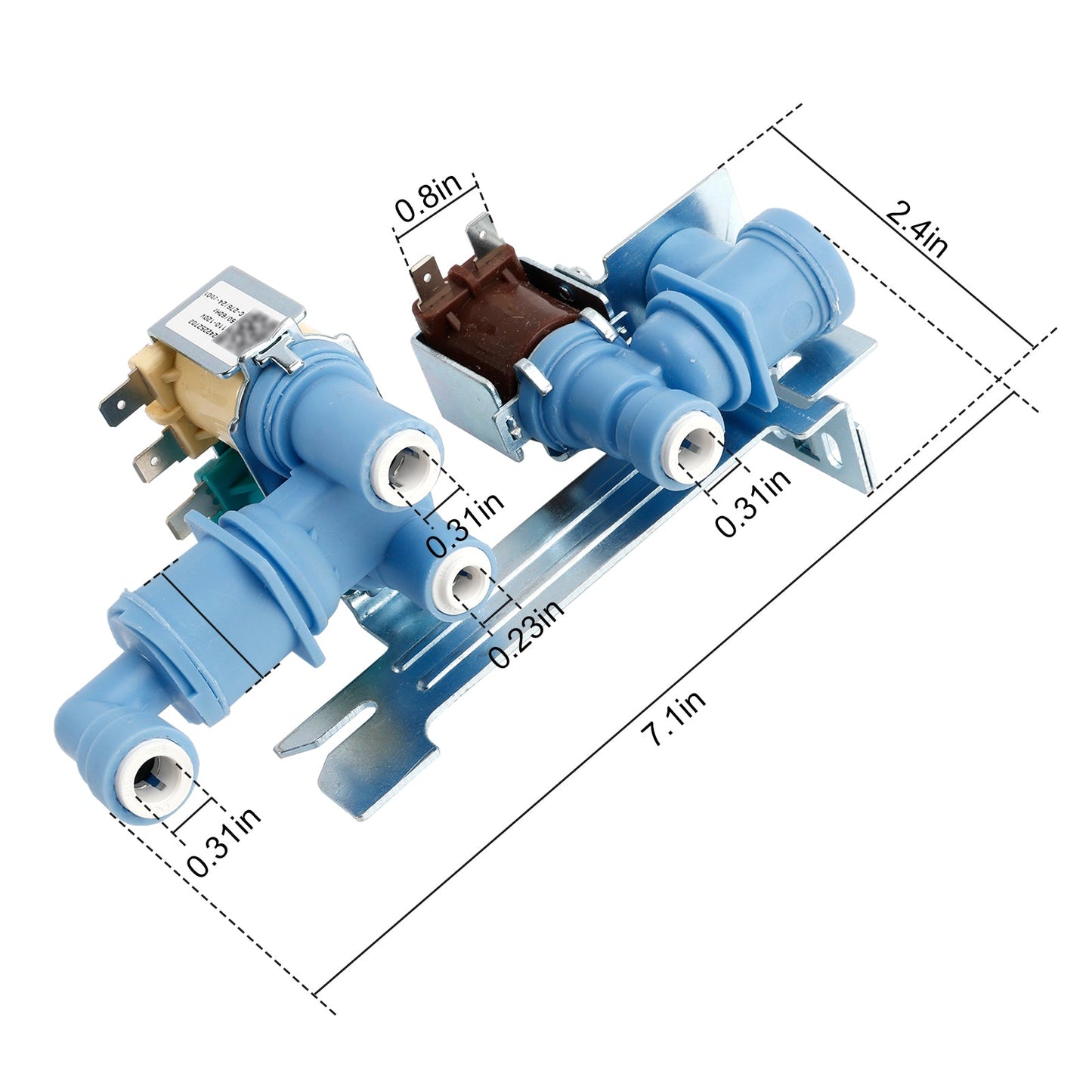 242252702 240531101 Valvola di ingresso dell'acqua per Kenmore per Electrolux Frigidaire