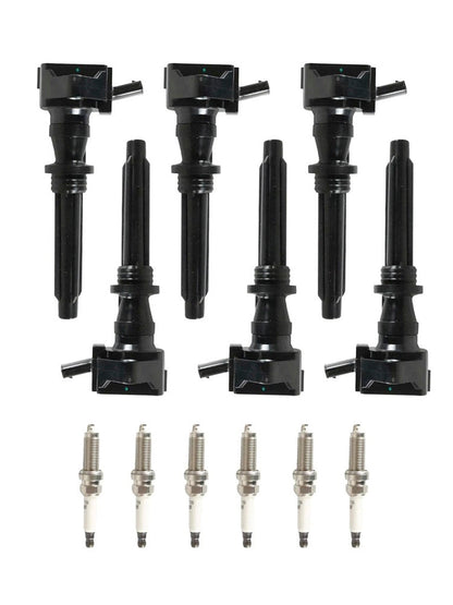 6 bobine di accensione e candele per Land Rover Range Rover Sport V6 3.0L GAS 2014-2018 UF730