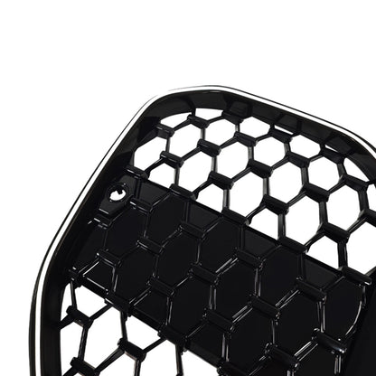 Griglia paraurti anteriore nera per BMW Serie 4 G22 G23 G82 senza ACC, compatibile con i modelli 2020-2025.