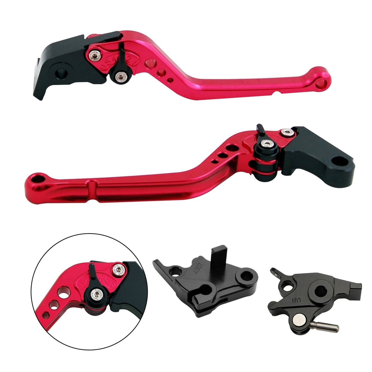 Leva frizione freno lunga adatta per CFMOTO 400NK 650NK 650MT 650GT 2020-21