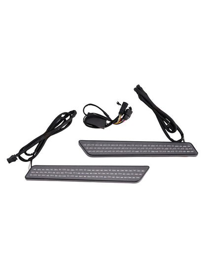 Chiusura borse laterali con luce LED per Touring Electra Street Road Glide 14-23