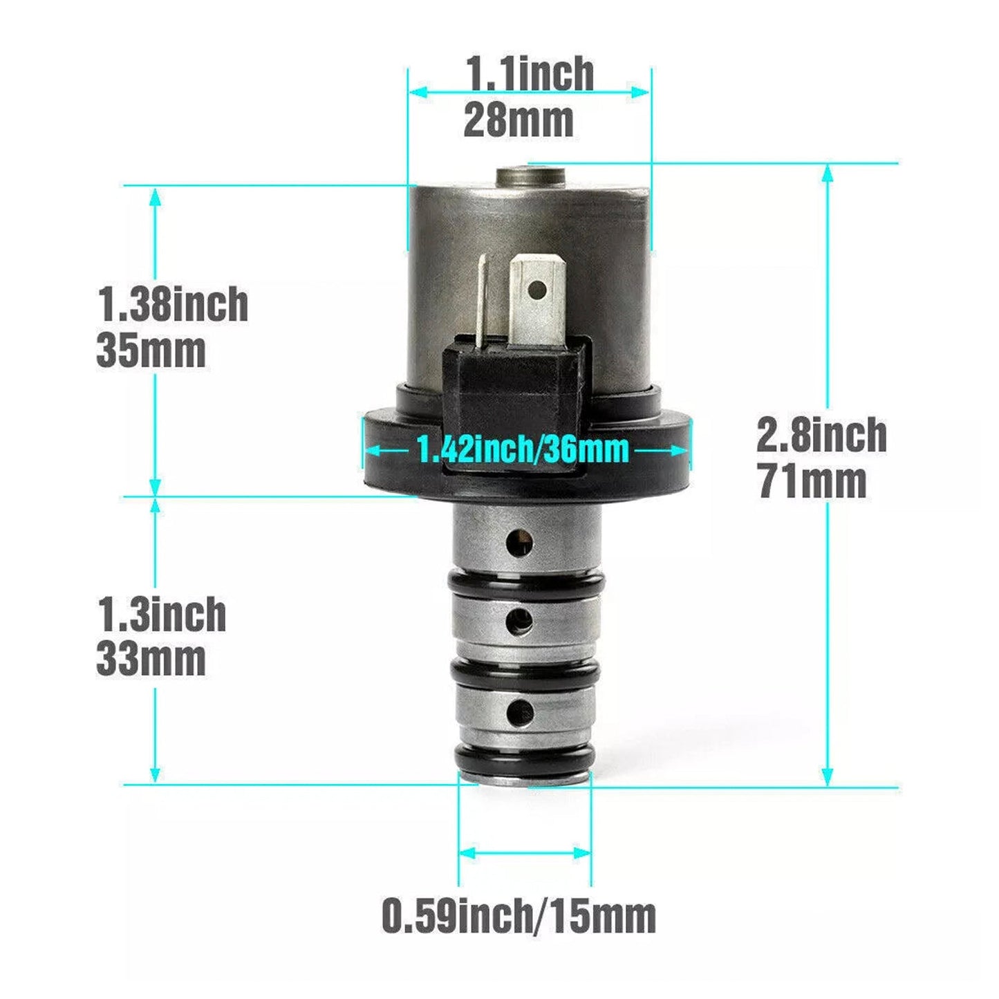 Kit solenoide cambio MIRAGE 1.5L 1998-2003 con cablaggio F4A41 F4A42
