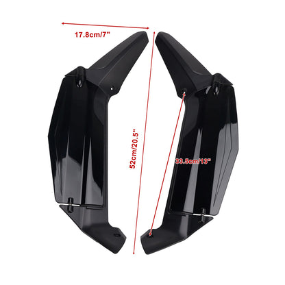 Deflettori aria laterali per carenatura, ala, parabrezza, gamba per Honda Goldwing GL1800 2018-2024