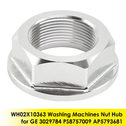WH02X10363 Mozzo dado lavatrici per GE 3029784 PS8757009 AP5793681