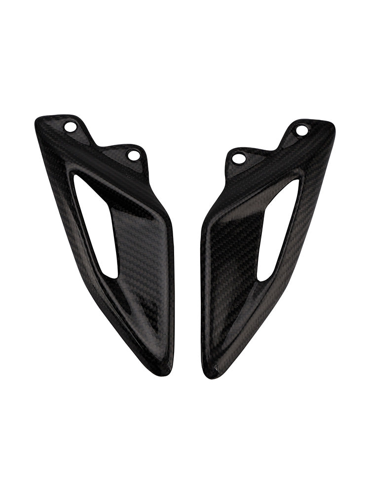 Protezione per i piedi in vera fibra di carbonio per Street Triple 765 RS 2016-2022