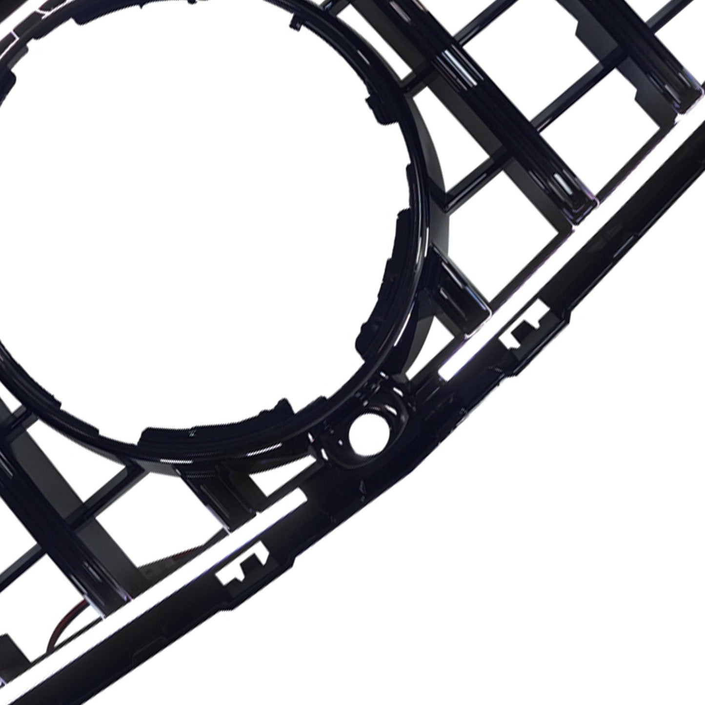 Griglia paraurti anteriore stile GT per Mercedes Benz GLC X253 C25 2015-2019