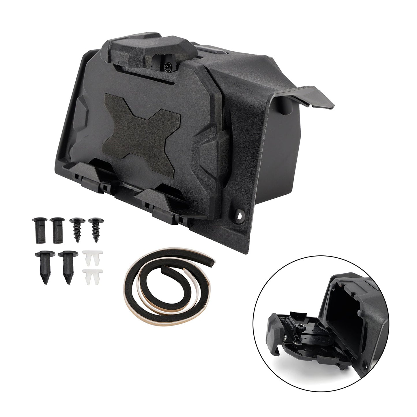 Supporto per tablet con scatola portaoggetti per Polaris Rzr XP 1000 Turbo 2019-2023 2022