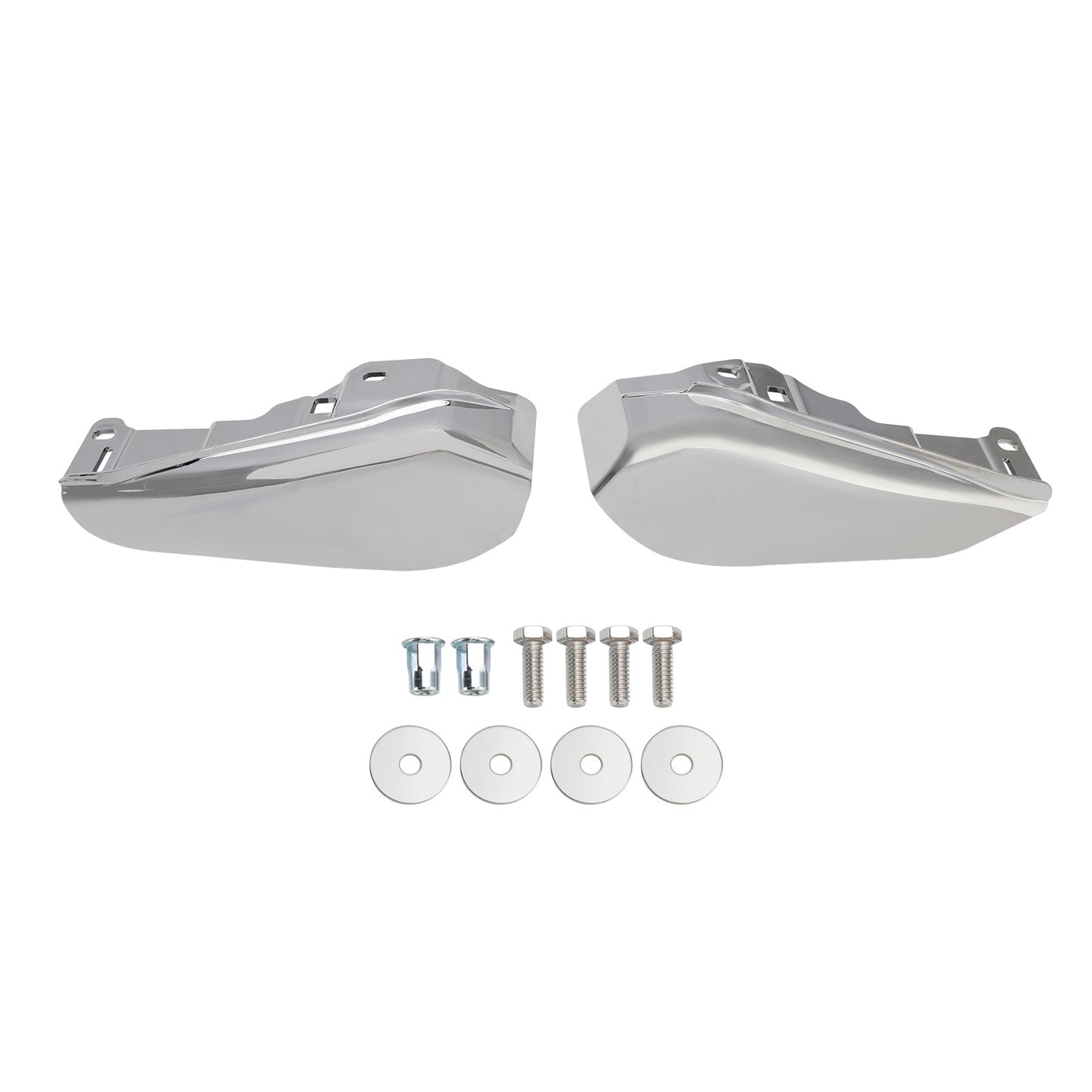 Deflettore di calore dell'aria del telaio intermedio Touring CVO Street Glide Road Glide 2023-2024