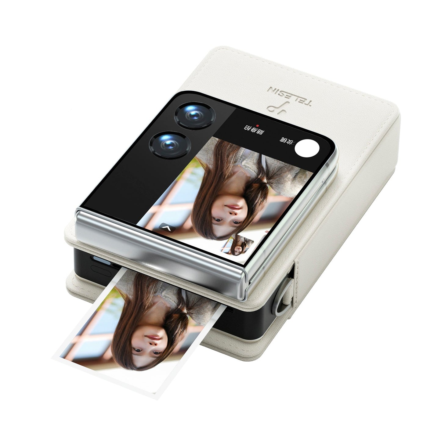 Borsa portaoggetti magnetica per fotocamera e telefono cellulare per stampante fotografica tascabile Xiaomi 1s