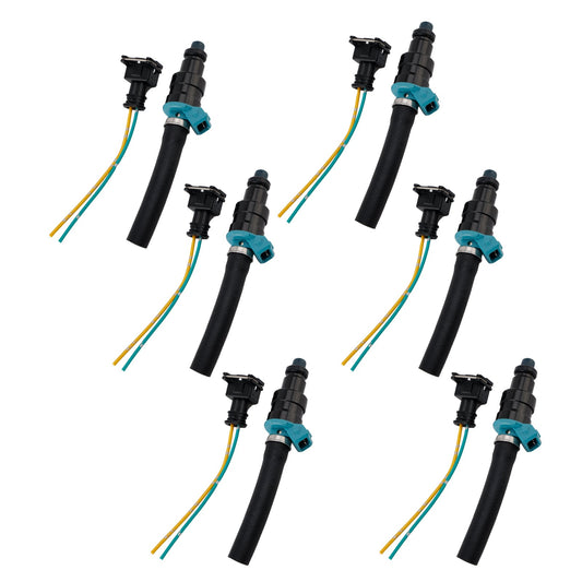 Mercedes-Benz 280SEL 450SE 280SEL 4.5L V8 6PCS Iniettore carburante 0280150036