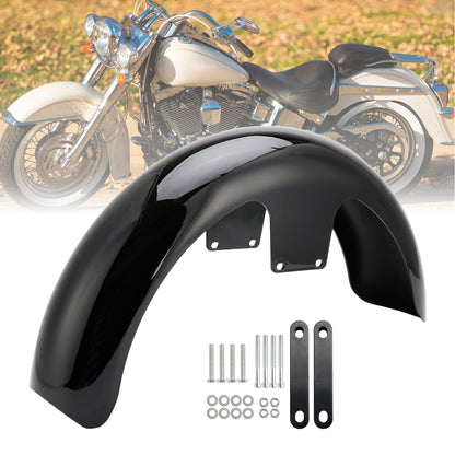 Parafango anteriore avvolgente da 19"" in ABS per Touring Electra Street Road Glide Baggers FLHT FLHR