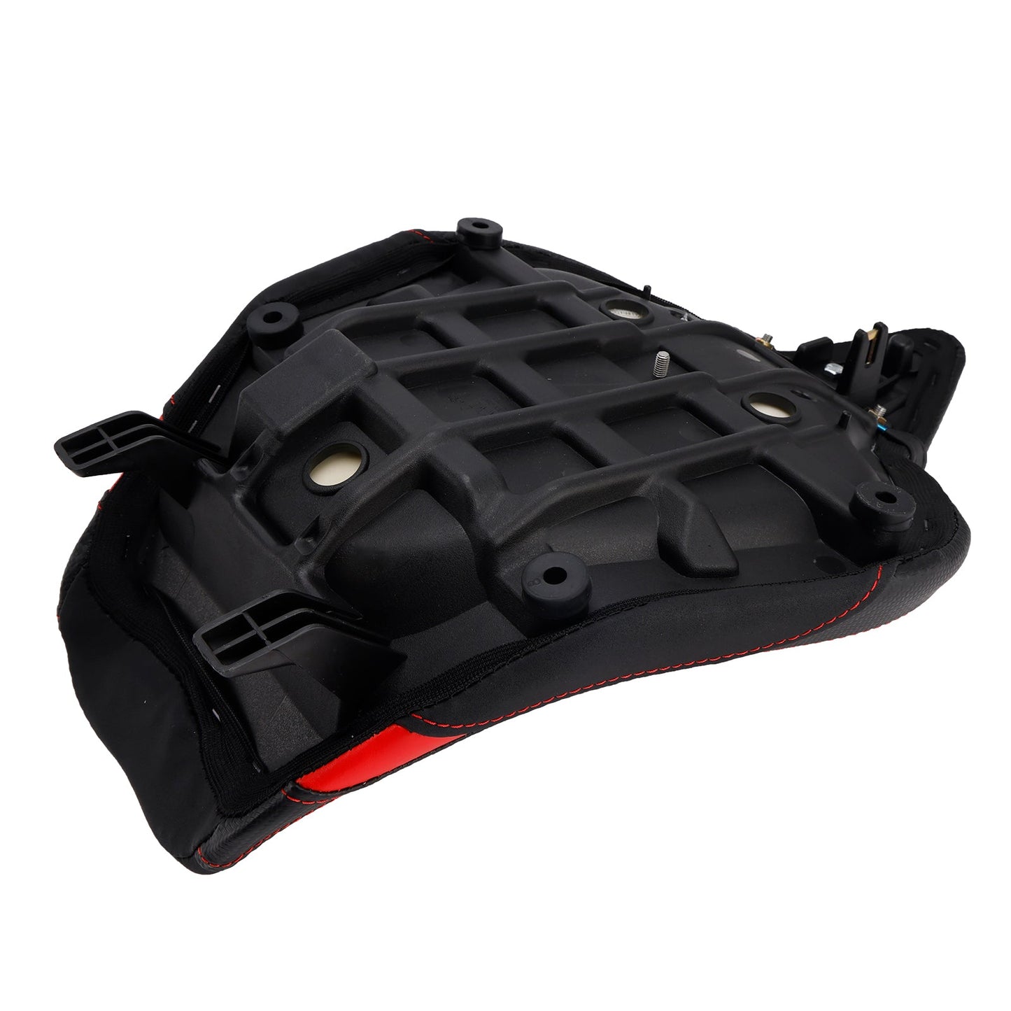 Kit cuscini passeggero anteriore e posteriore Raider per Kawasaki Z1000 2014-2025 2024, colore rosso