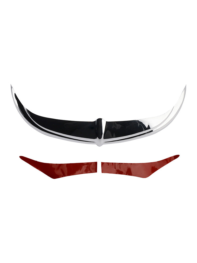 Decorazione decorativa Bat Brow Batwing per Electra Street Glide Trikes 96-13