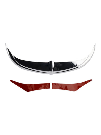 Decorazione decorativa Bat Brow Batwing per Electra Street Glide Trikes 96-13