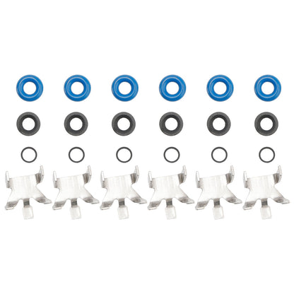 Kit di guarnizioni per riparazione iniettori carburante Ford F150 3.5L Turbo EcoBoost 6 pezzi 2011-2016